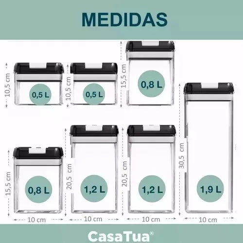 Organizadores de Cocina por 7 Piezas