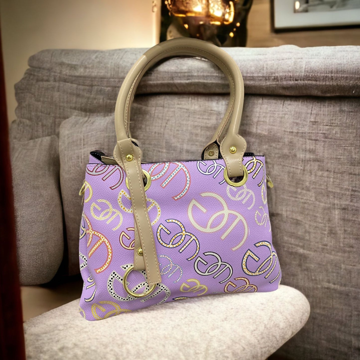 Bolso Dama de Mano Dos Asas