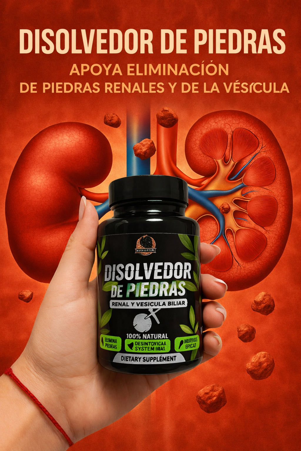Stone Dissolver – Apoyo Natural para Riñones y Vesícula
