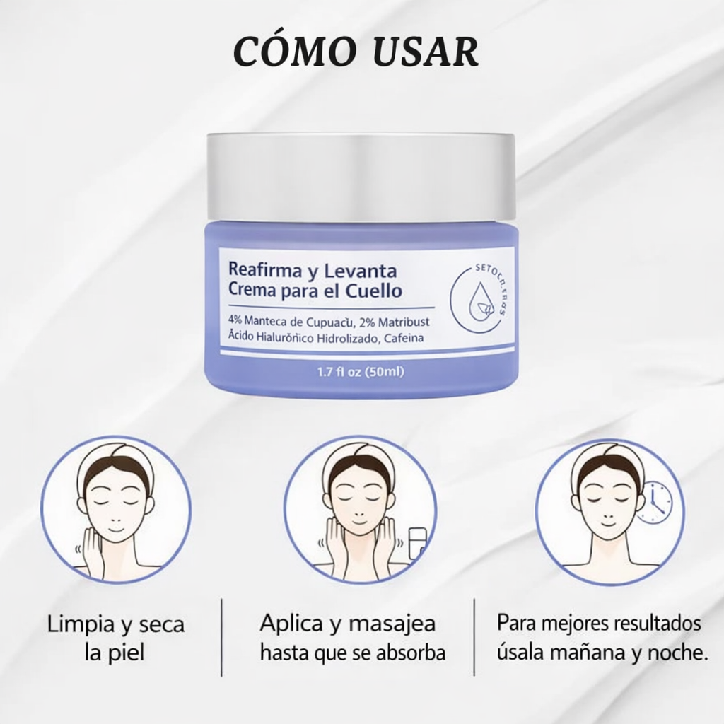 Reafirmante Para El Cuello Crema Gopure