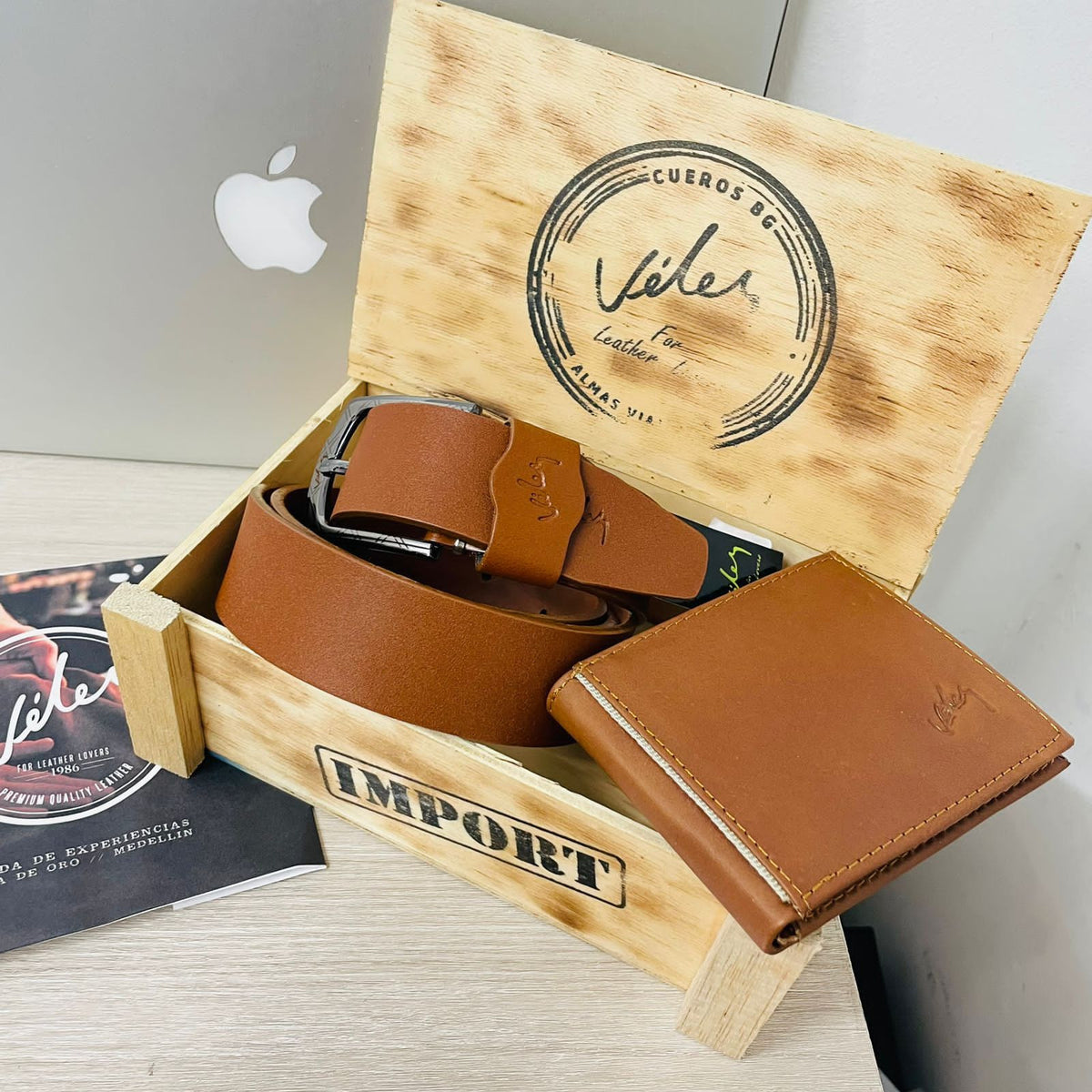 Combo Caballero: Polo Hugo Boss + Billetera y Correa Velez