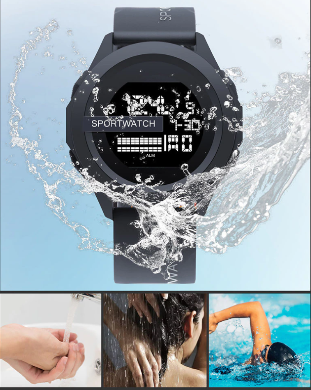 Reloj Unisex Deportivo Multifuncional⌚🔥