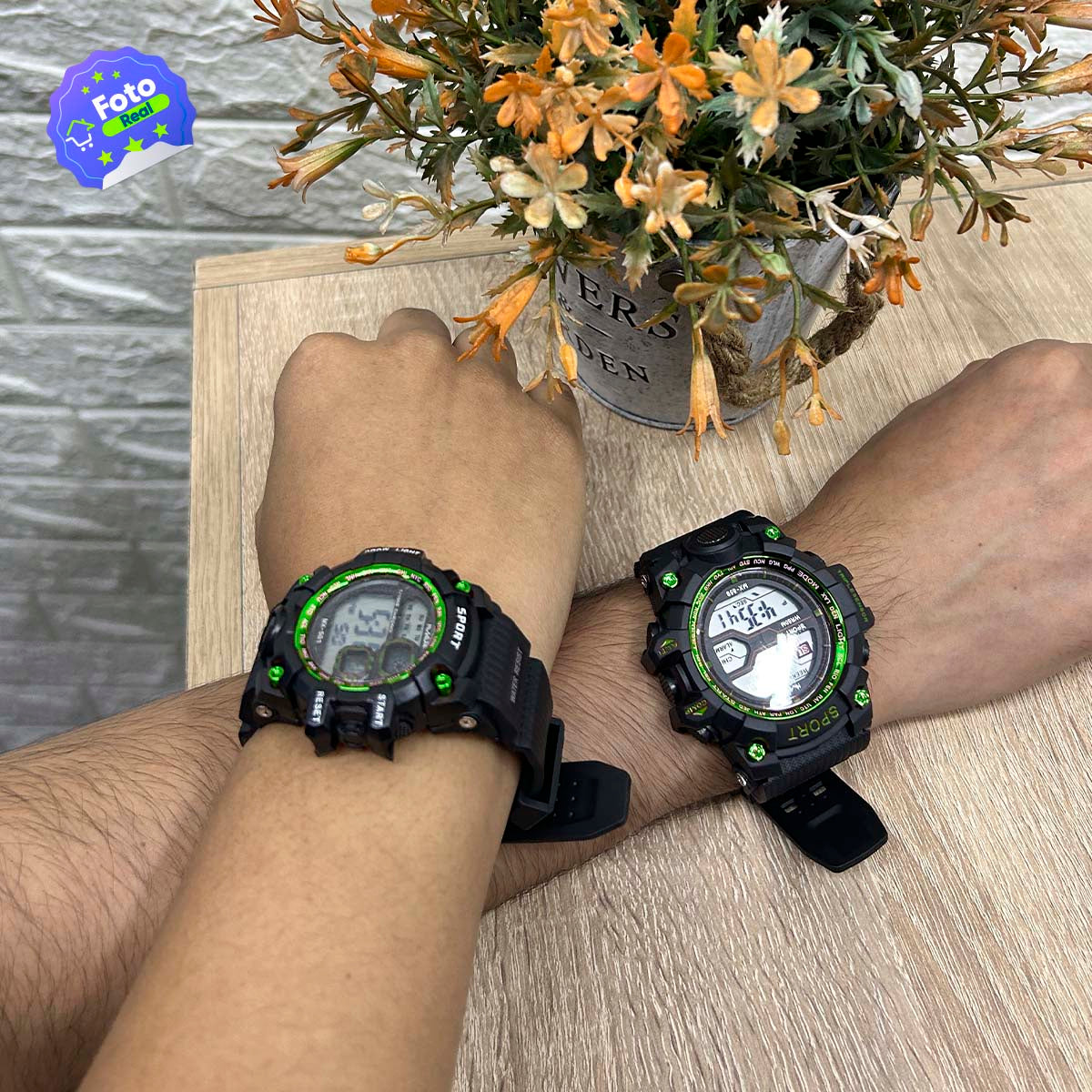 Combo Relojes Pareja Led Digital RLJX2