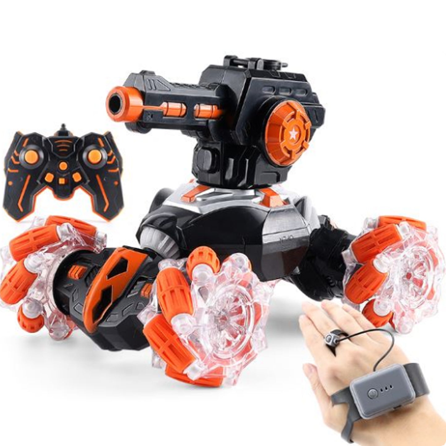 Gray helmet for bikers