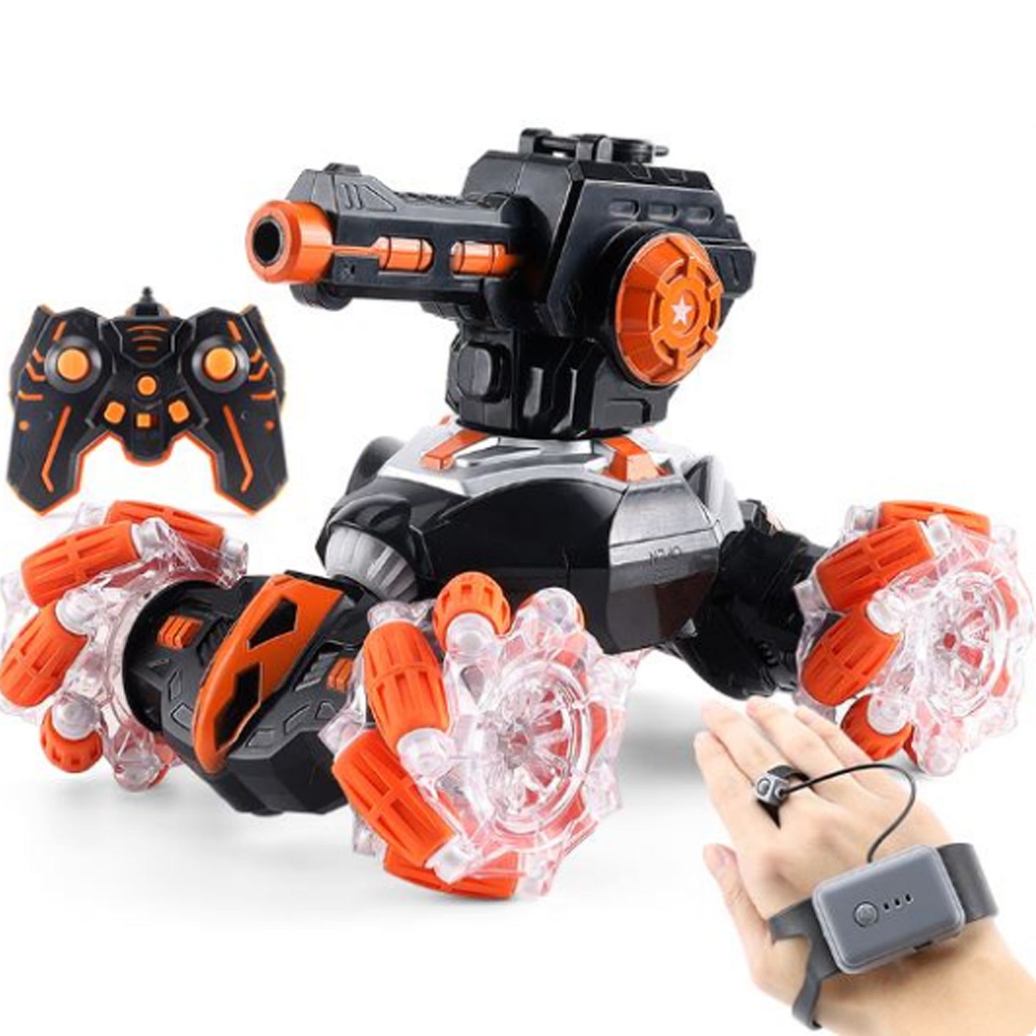 Gray helmet for bikers