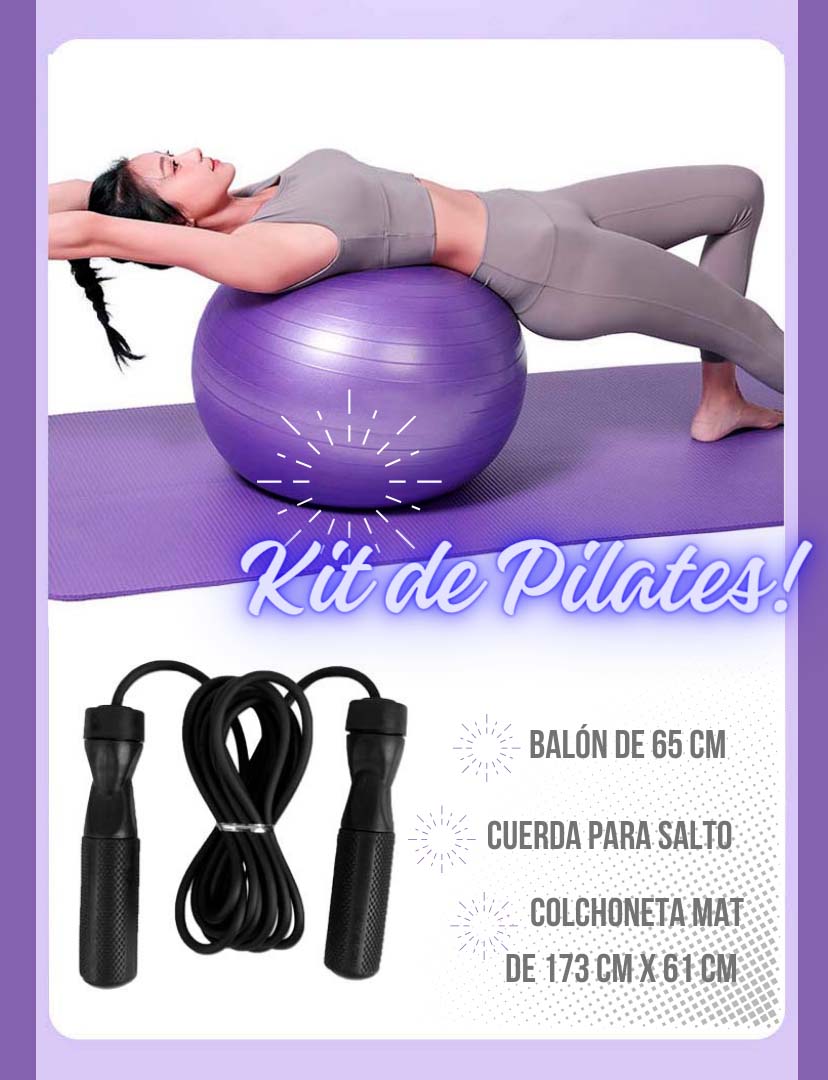 Kit Para Pilates Fitness