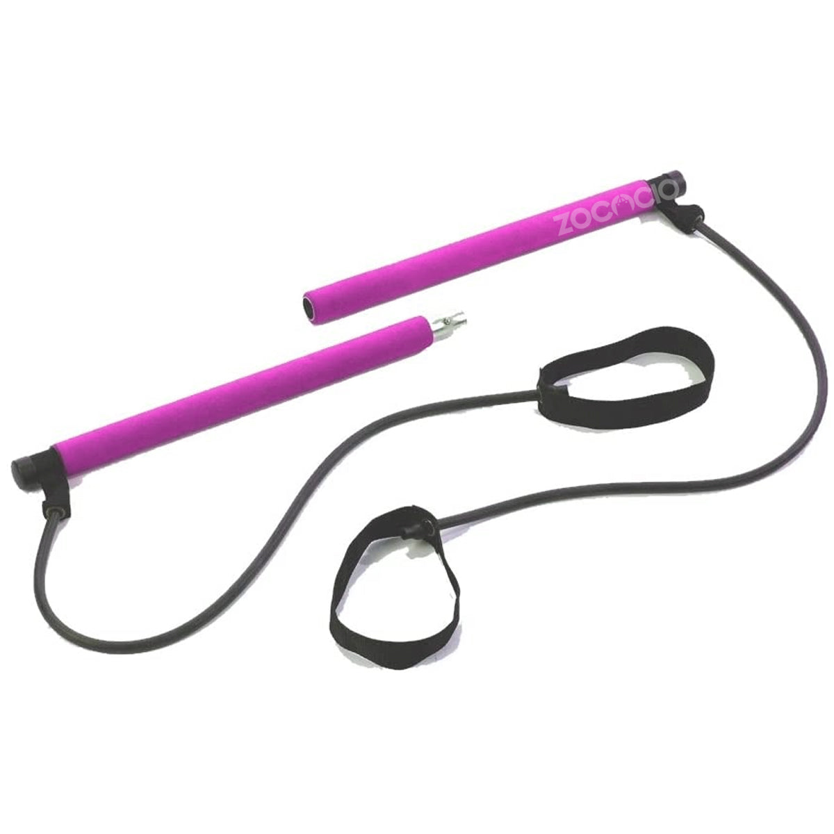 Barra Pilates Portátil  Bandas Elastica