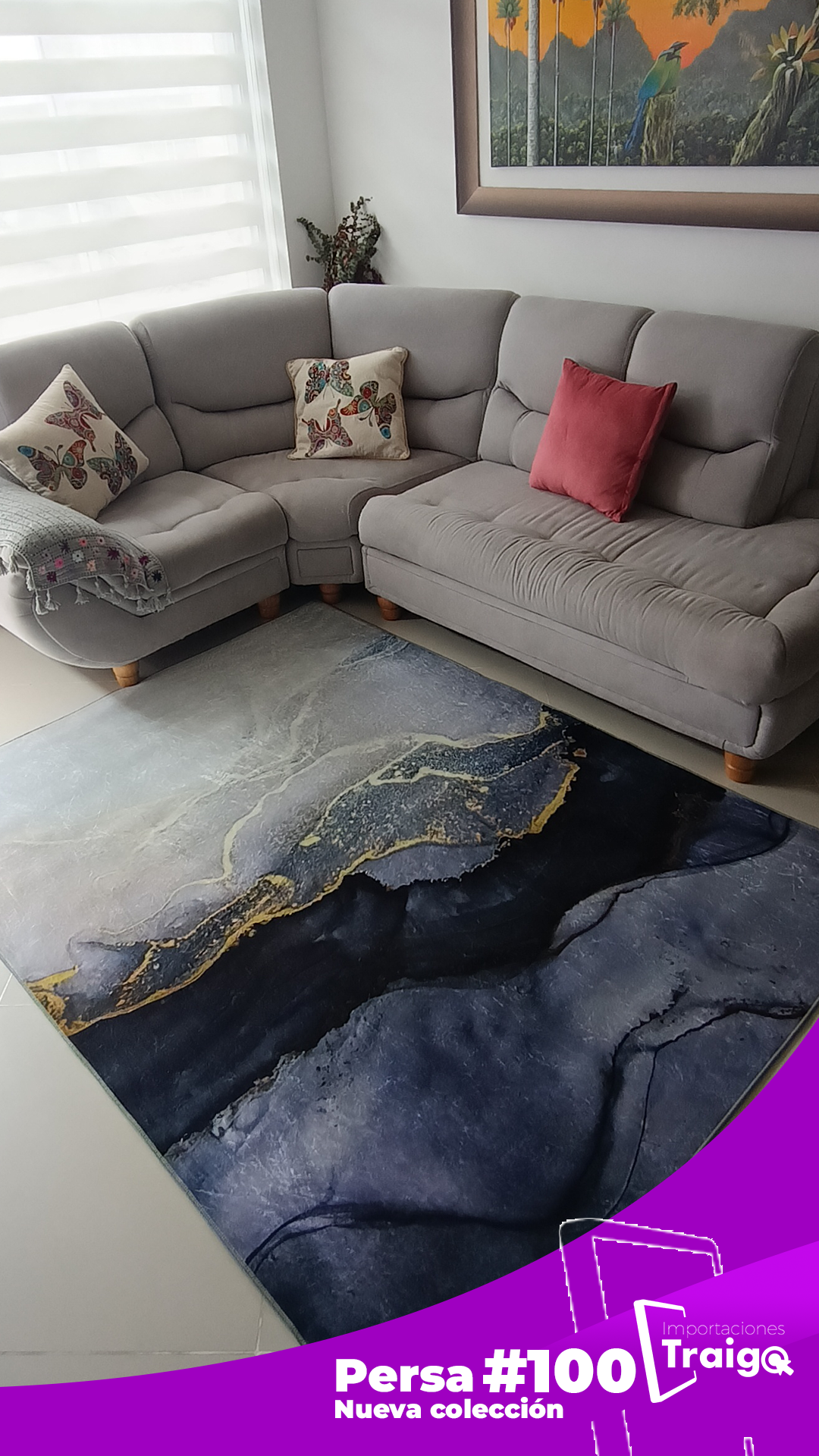 Alfombra Tipo Persa Nueva Colección