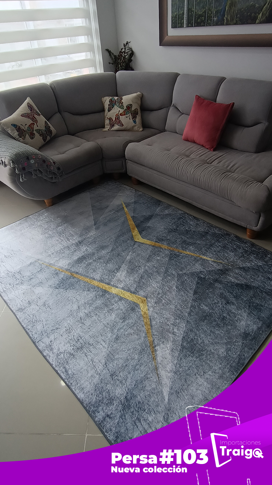 Alfombra Tipo Persa Nueva Colección