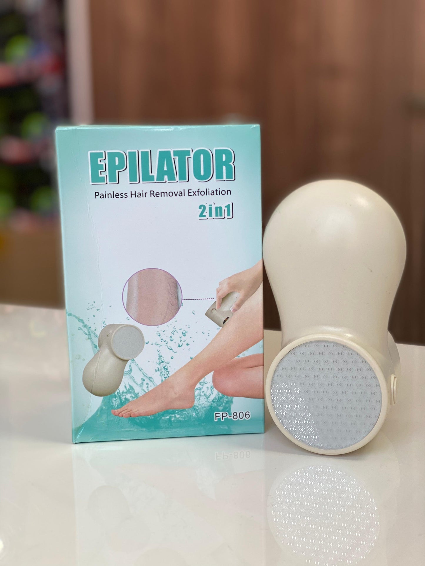 Depilador Eléctrico y Pulidor de Callos