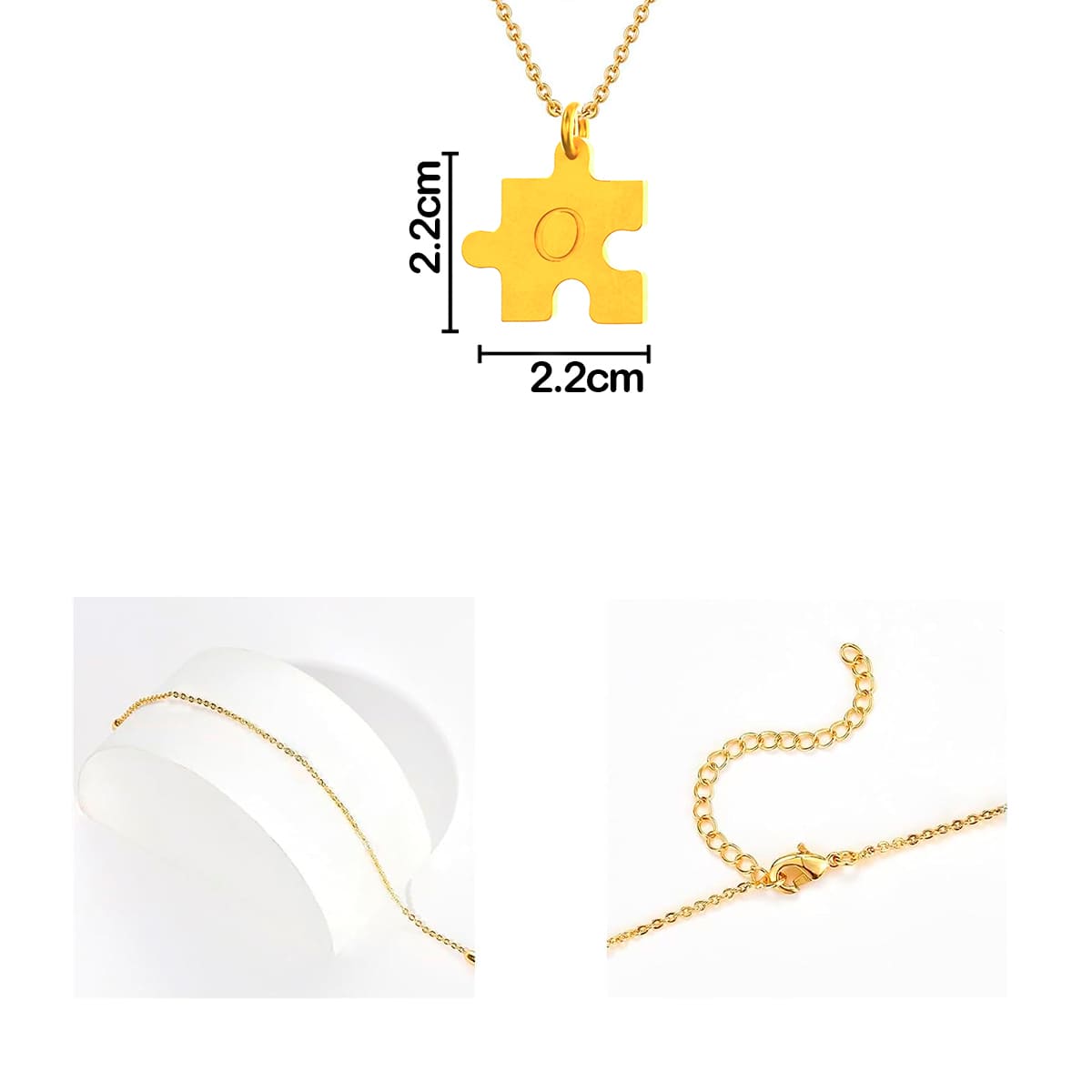 Combo: Cadena + Dije Baño en Oro o Plata