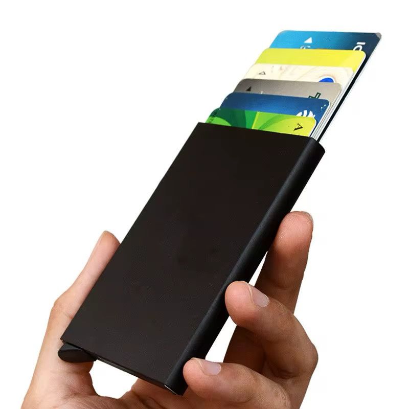 Billetera Unisex Tarjetero Inteligente Pop Up