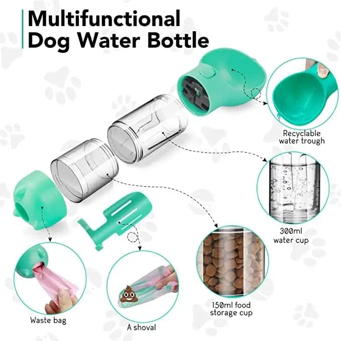 Botella de Agua Multifuncional  Mascotas