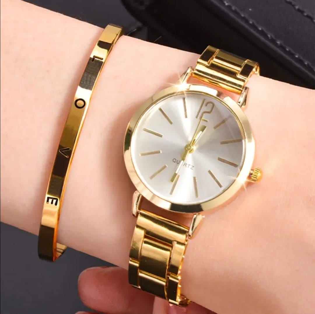Combo 4 en 1: Reloj + Pulsera + Medalla + Gafas
