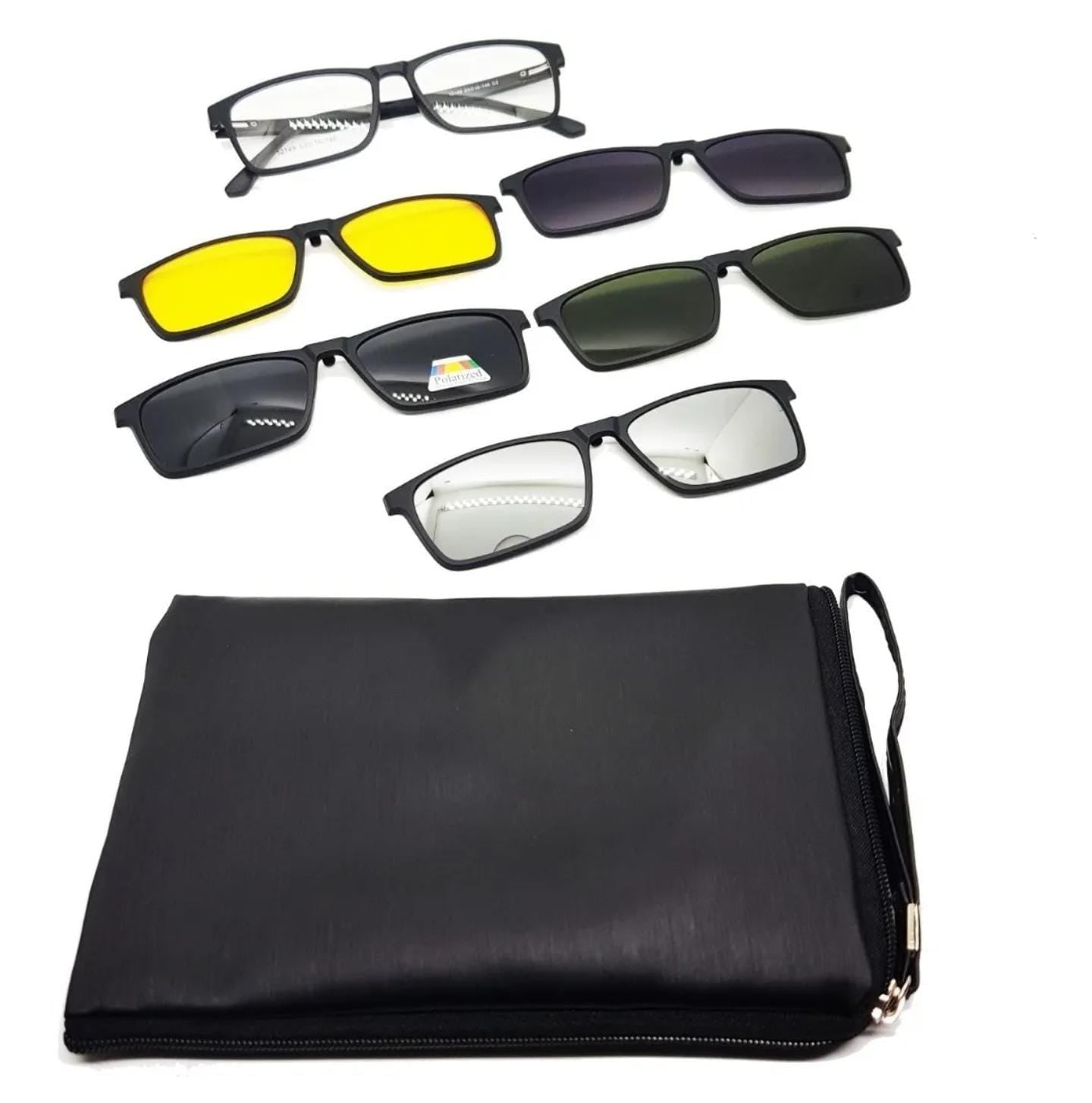 Gafas Unisex Magnéticas Originales + 6 Lentes