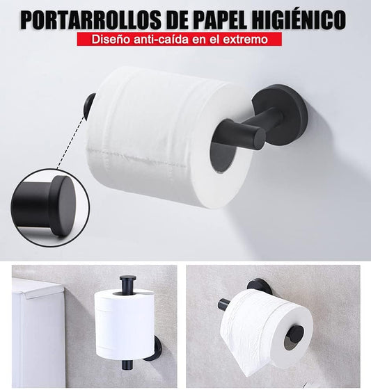 Juego Sets de Accesorios Para Baño Inoxidable