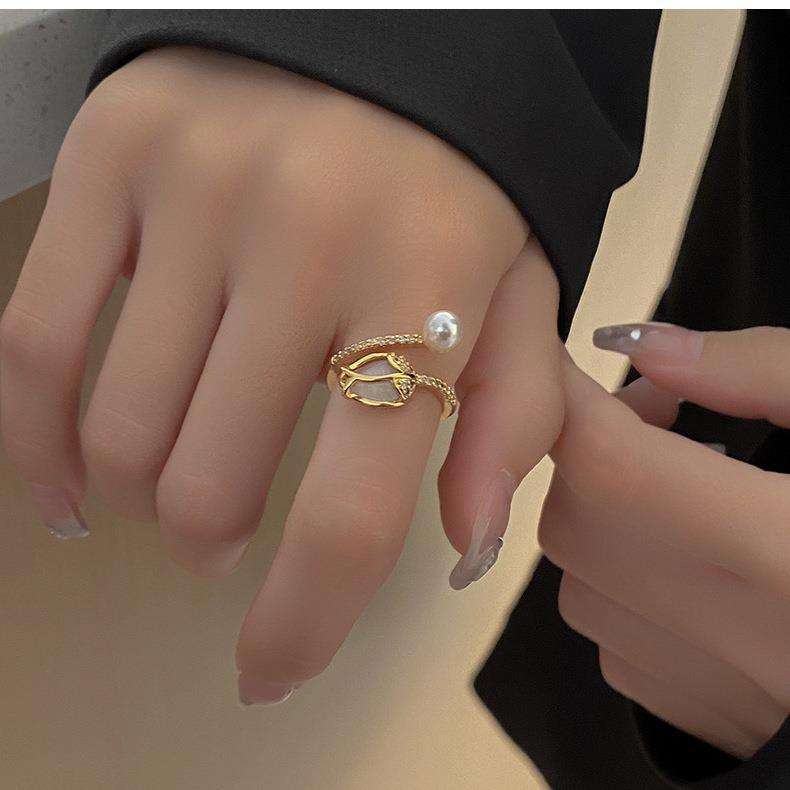 Anillo Flor Tulipán