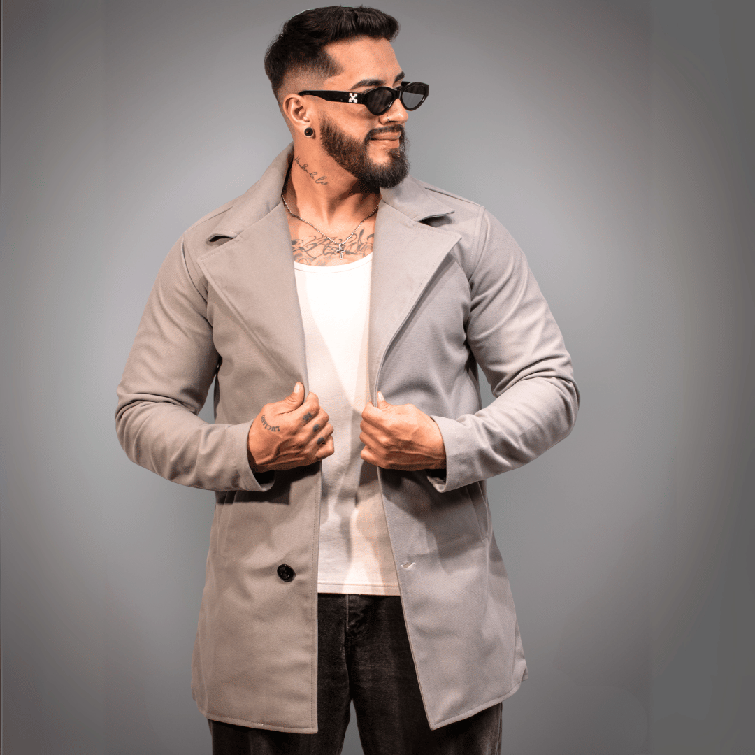 Gray helmet for bikers