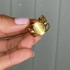 Anillo Sello San Benito + Caja de Regalo