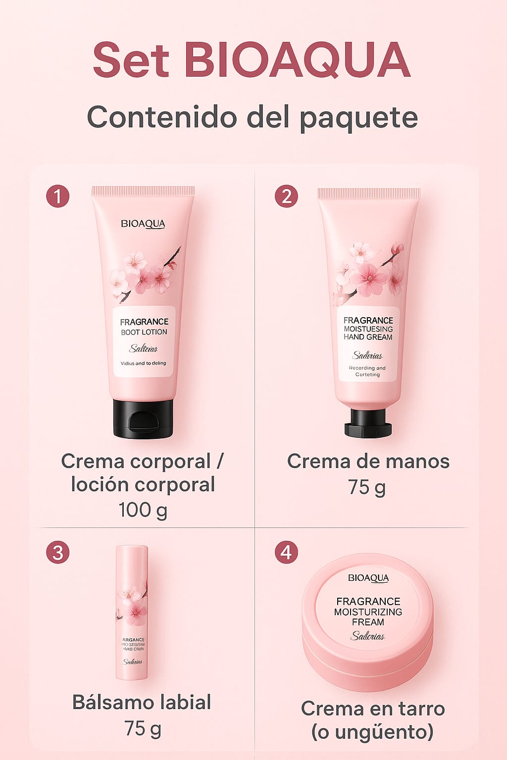 Kit de Hidratación Bioaqua Skincare
