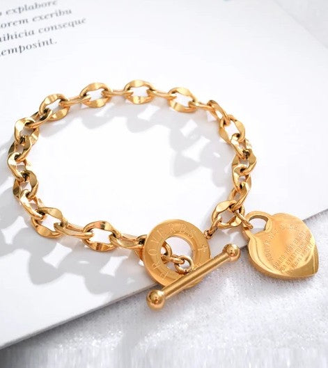 Pulsera de Lujo Protege Tu Corazon