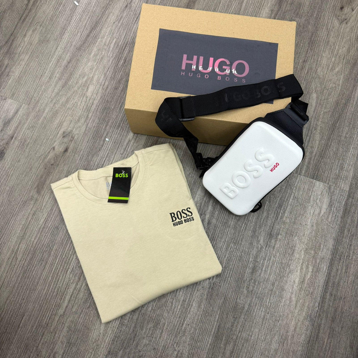 ¡Combo! Perchero + Camiseta Boss