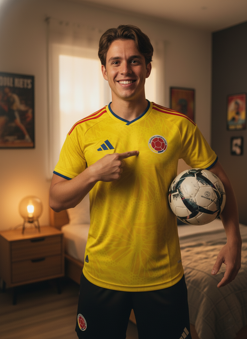 Camiseta Colombia Mundial 2026