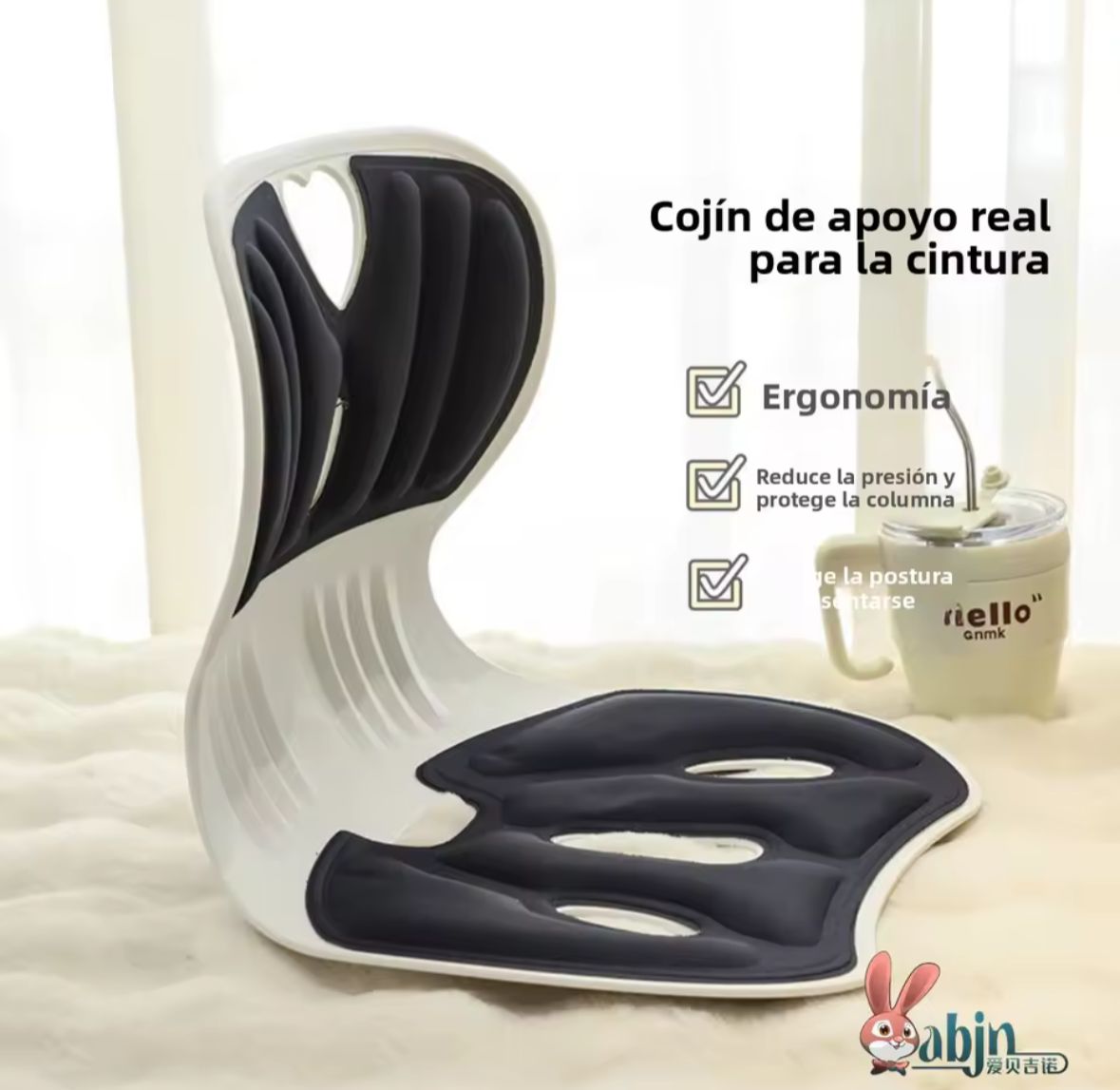 Protector Lumbar Cintura Asiento Correcto