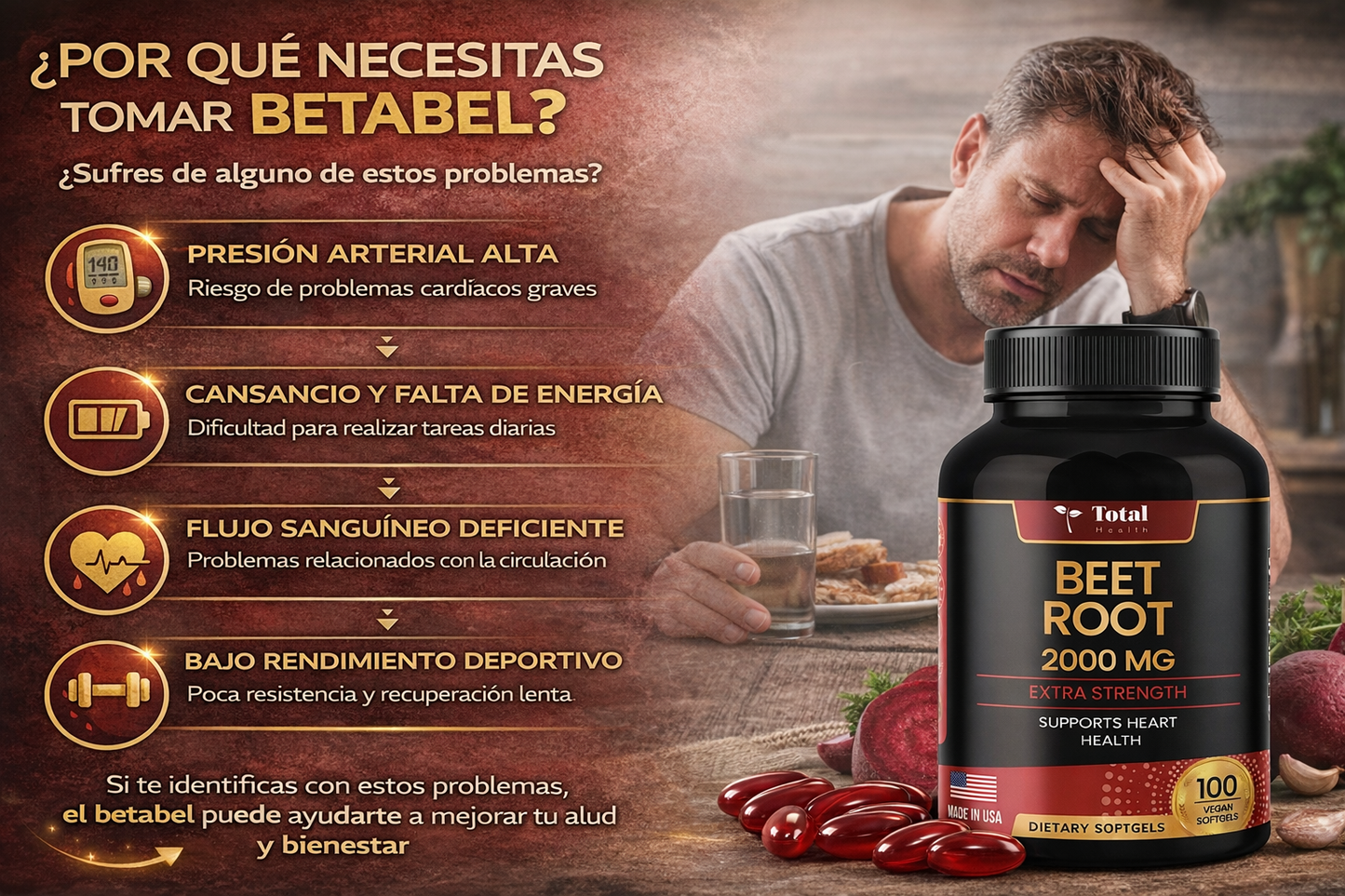 Beet Root Remolacha Total Health