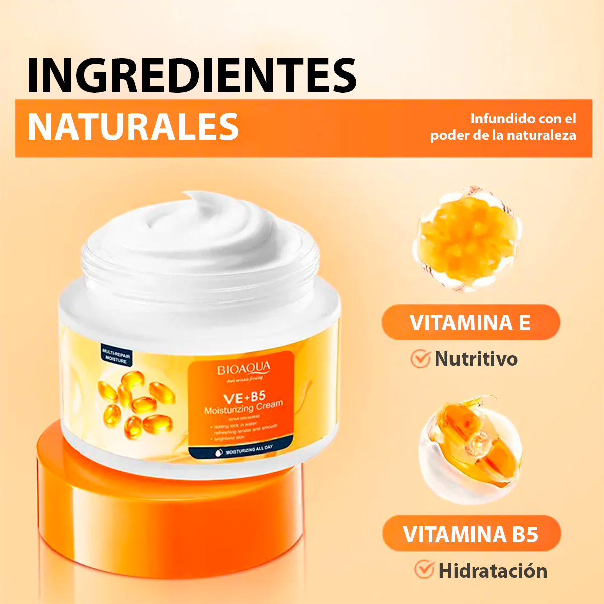 Kit Vitamina E+B5 Bioaqua 6 Piezas