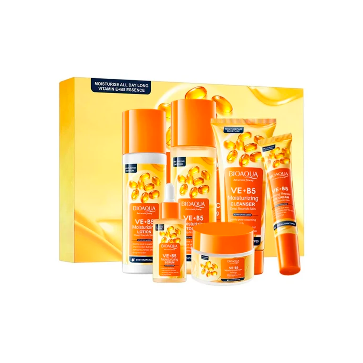 Kit Vitamina E+B5 Bioaqua 6 Piezas