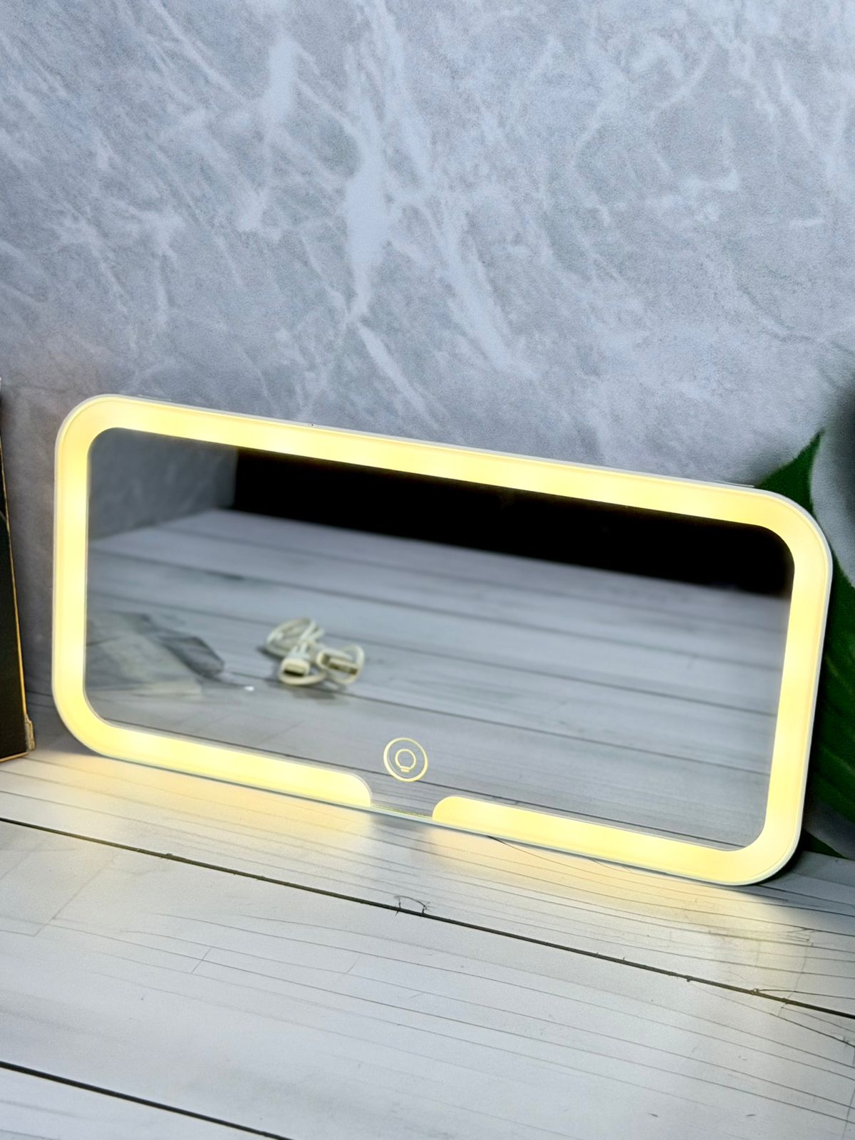 Espejo Para Carro de Maquillaje Luz Led