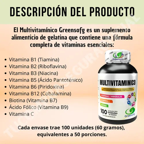 Multivitamínico Greensofg