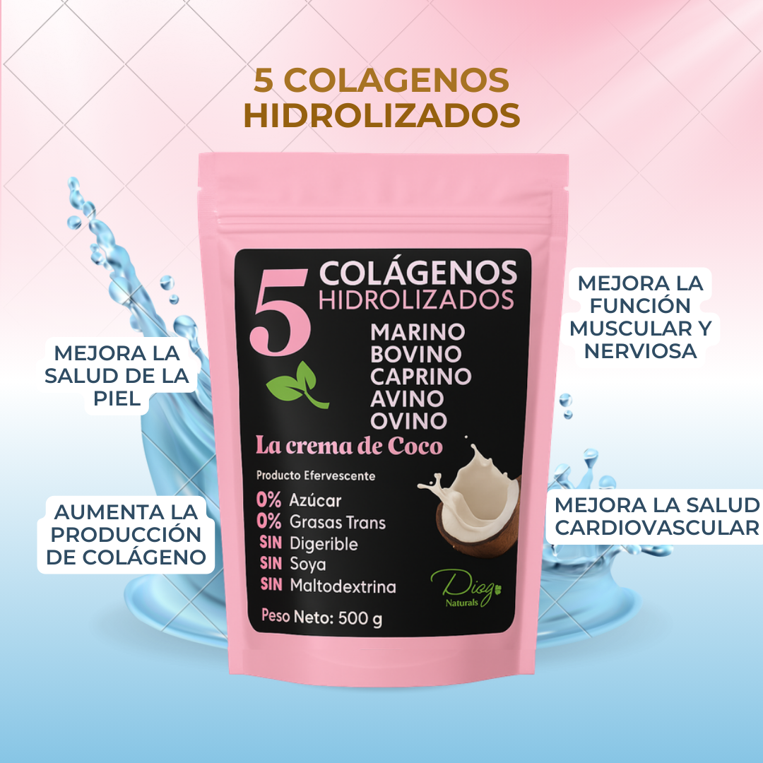 Colágenos Hidrolizados 5 en 1