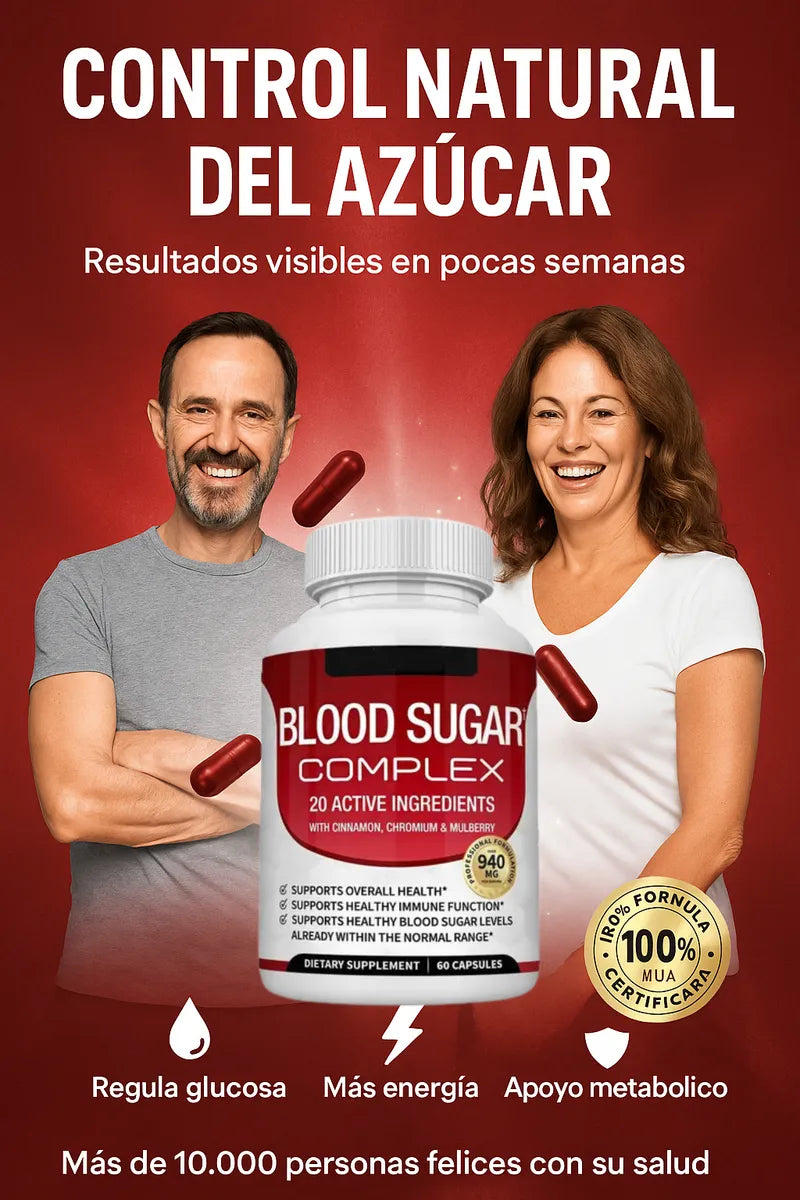 Blood Sugar Complex, Frasco x 60 Capsulas