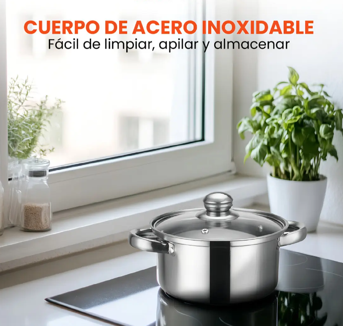 Set de Ollas Soup Pot X 10 Piezas