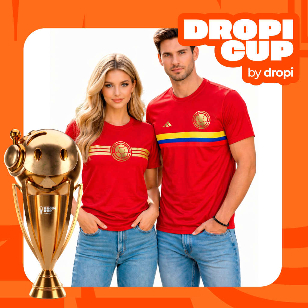Camiseta Colombia Tela Fría Estampada