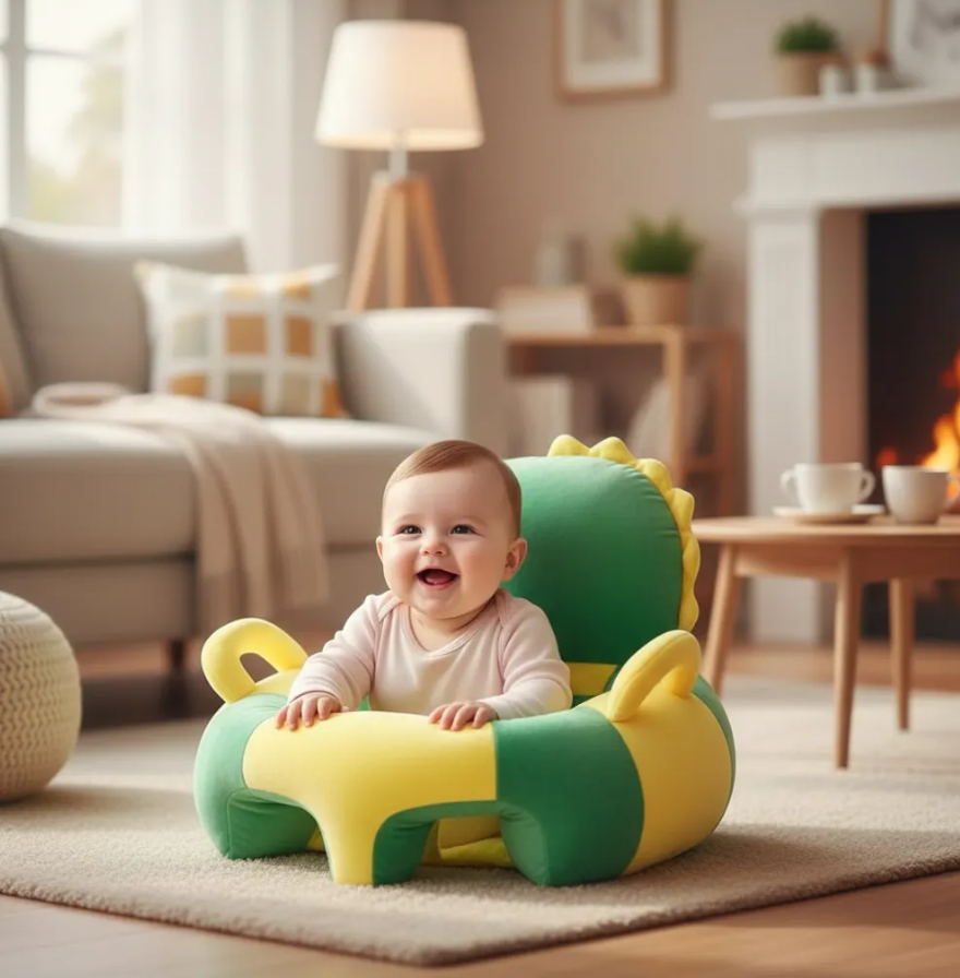 Cojín Ultra Suave Para Sentar Bebes