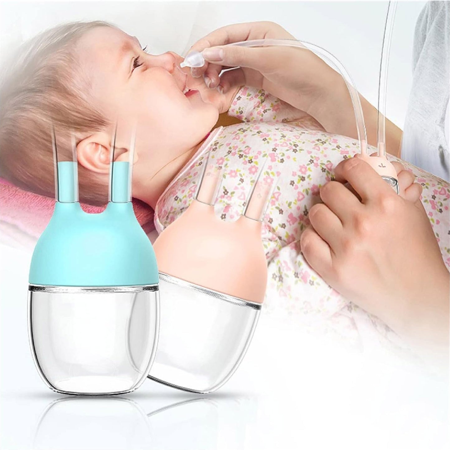 Extractor y Limpiador Nasal de Mocos Para Bebés