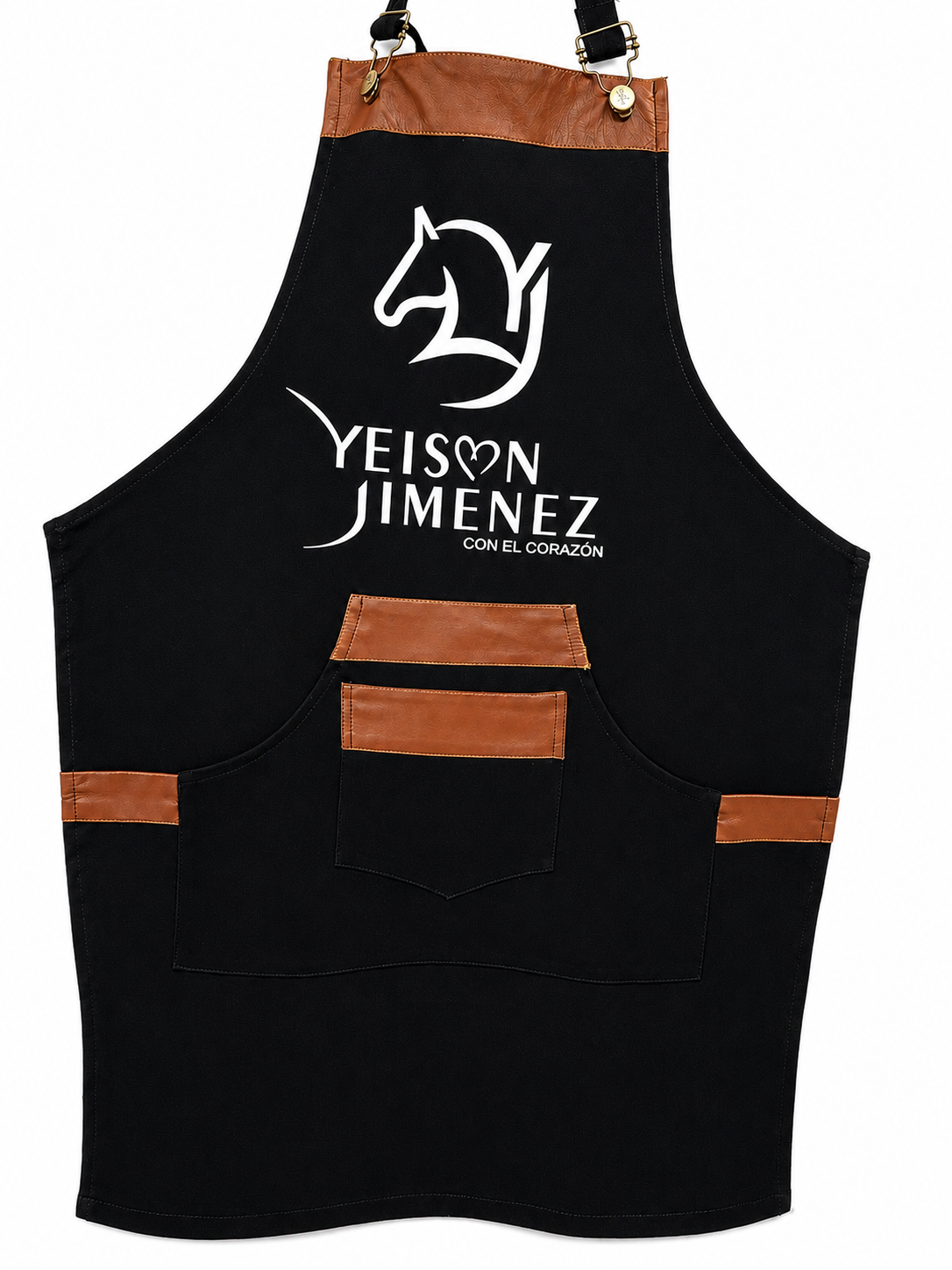 ¡Combo! Kit Parrillero Premium + Delantal Personalizado "Yeison Jiménez"