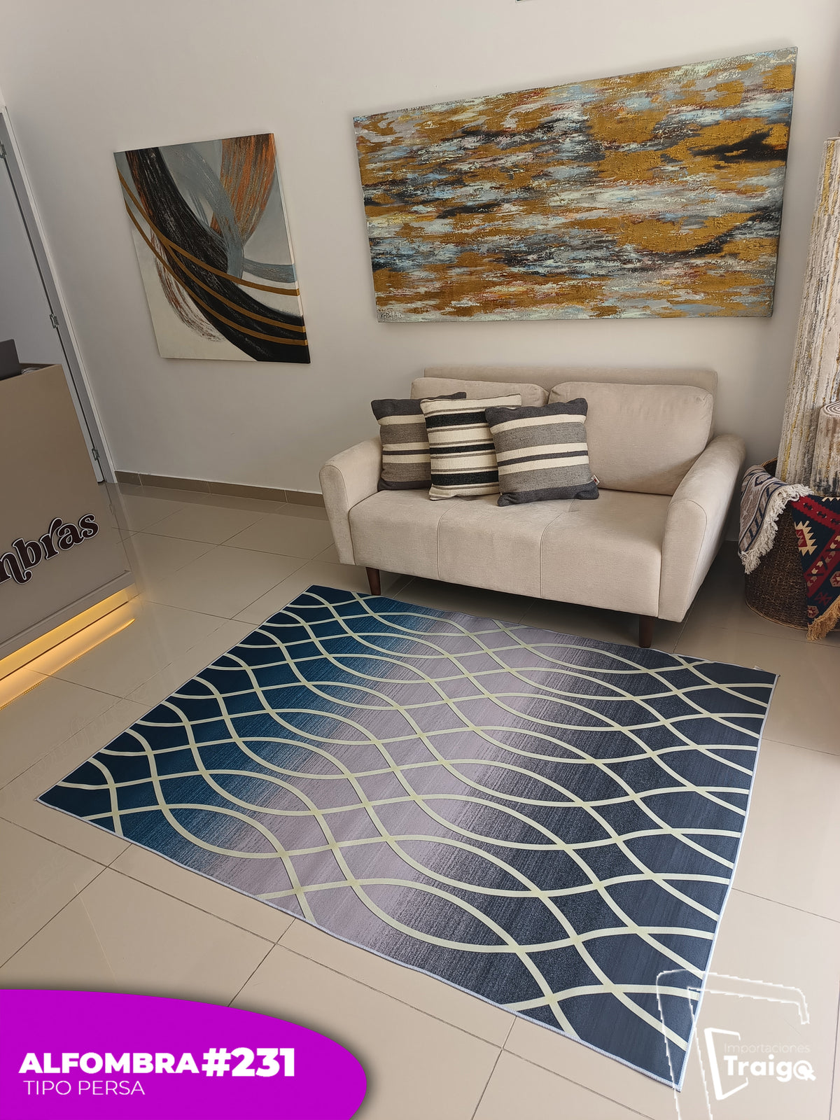 Alfombra Tipo Persa Nueva Colección