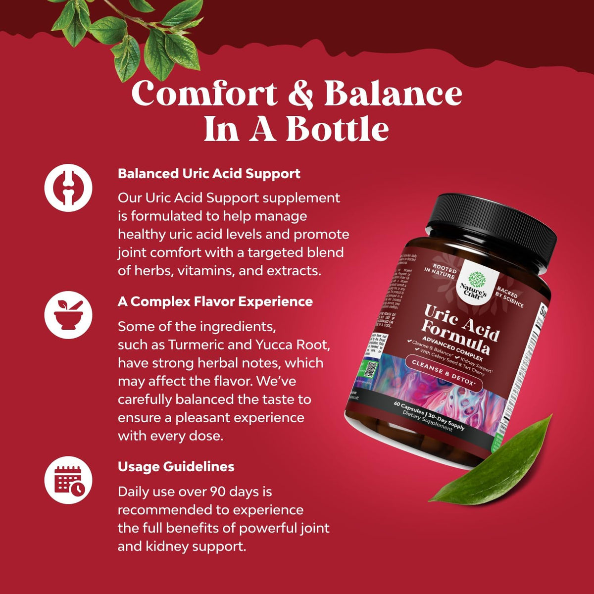 Natures Craft Uric Acid Support