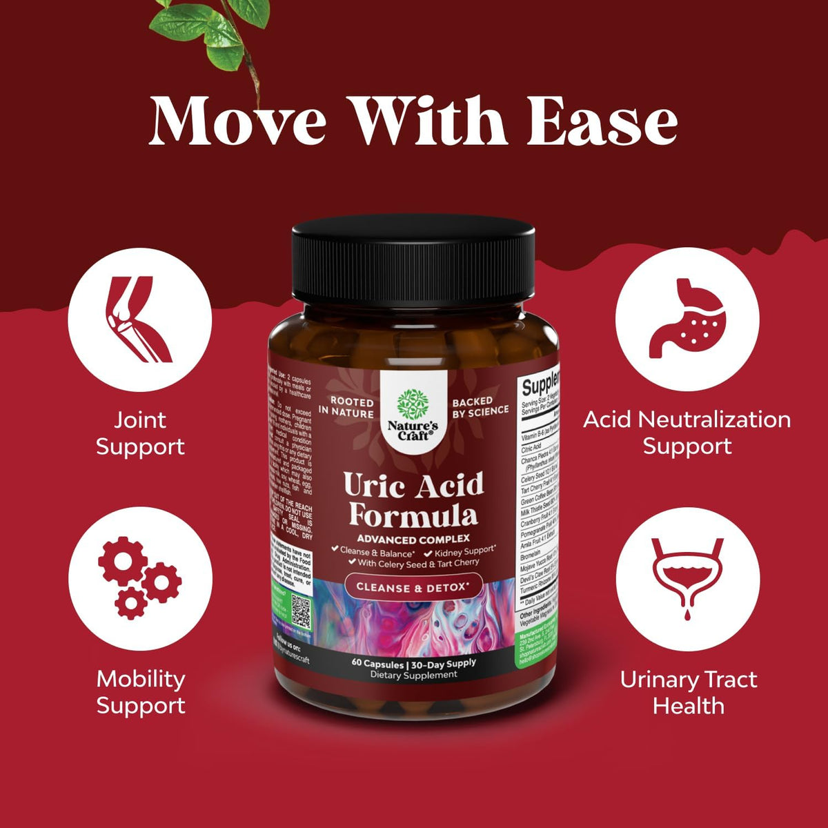 Natures Craft Uric Acid Support