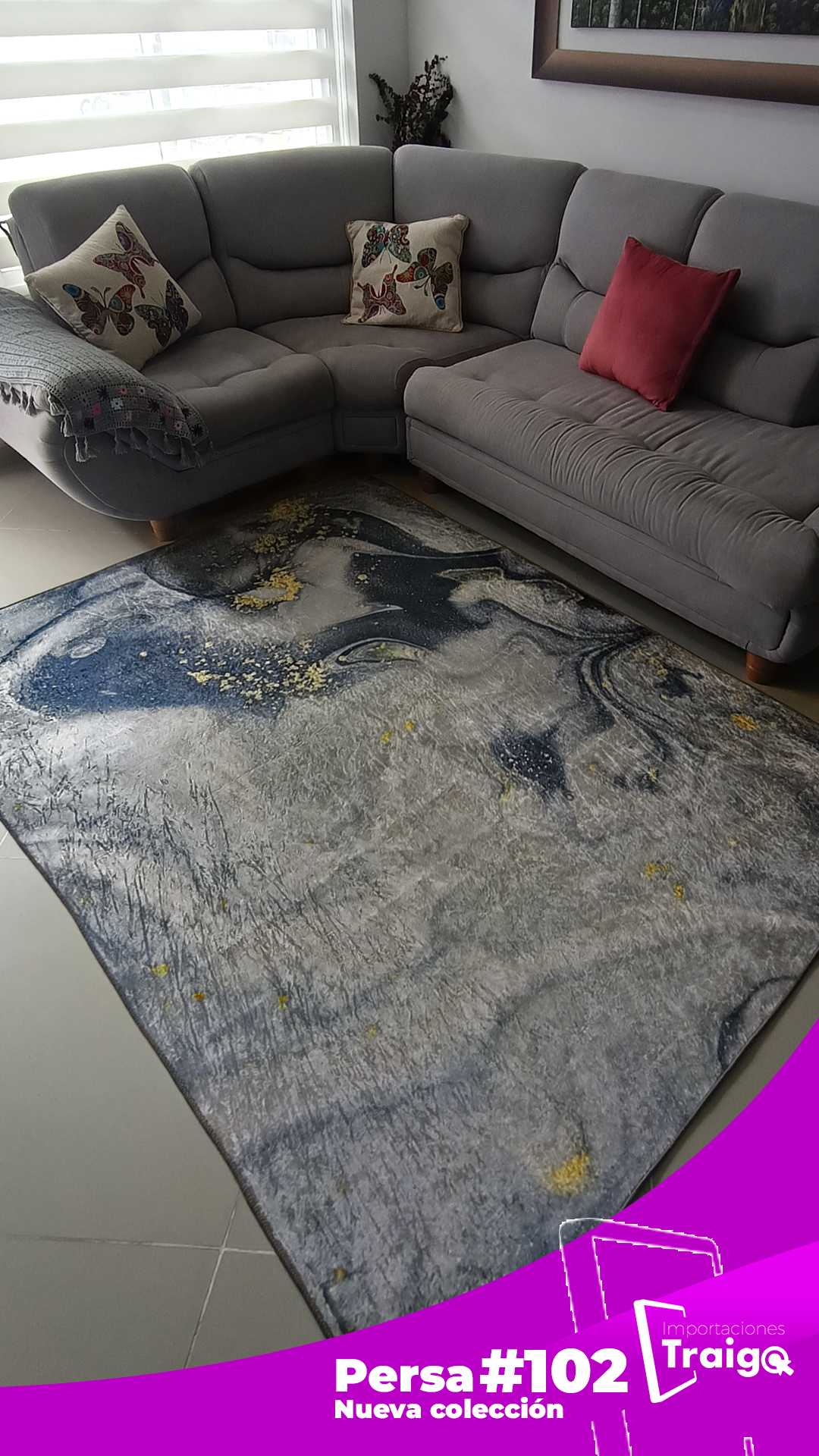 Alfombra Tipo Persa Nueva Colección