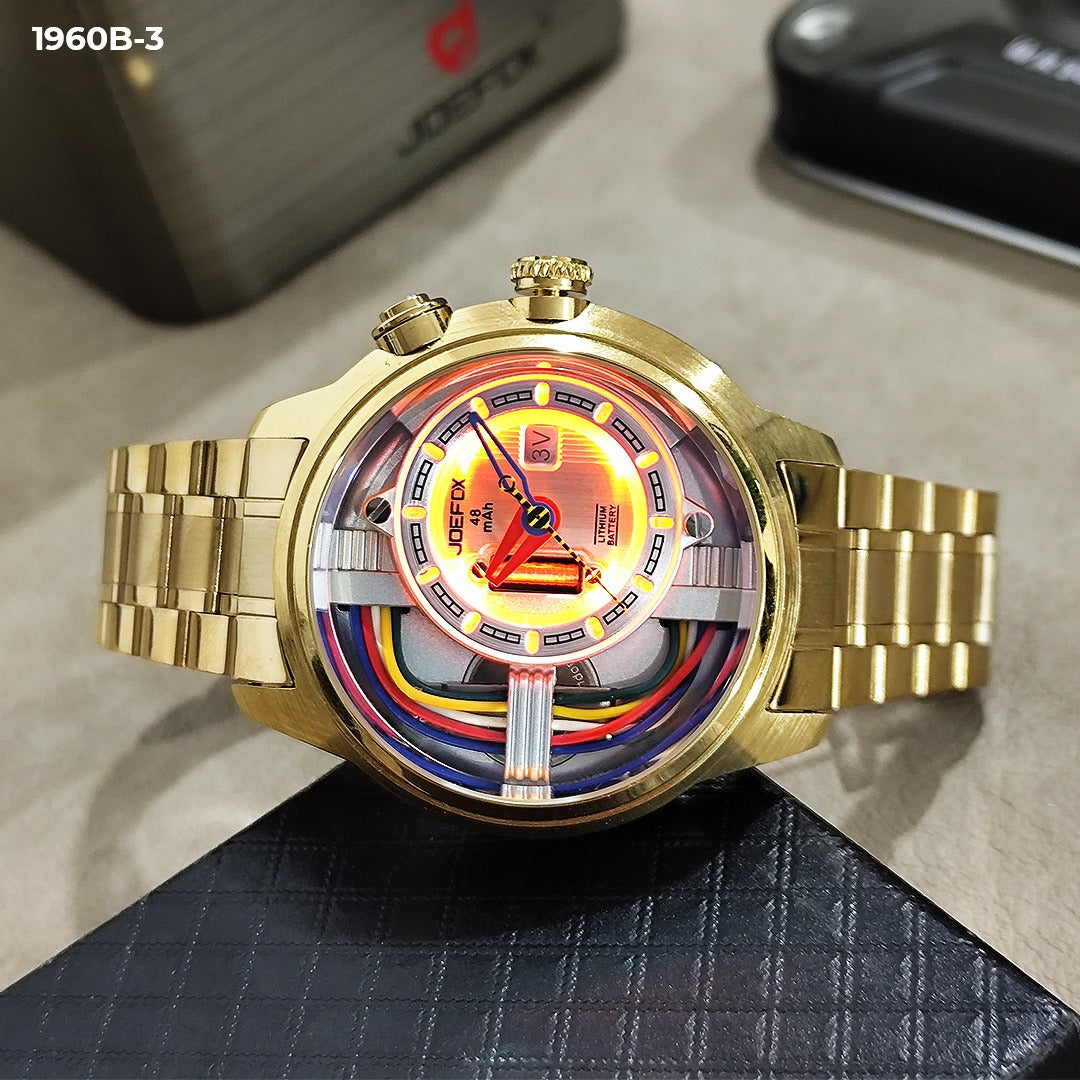 Reloj Caballero Joefox Electrician Metal Hm