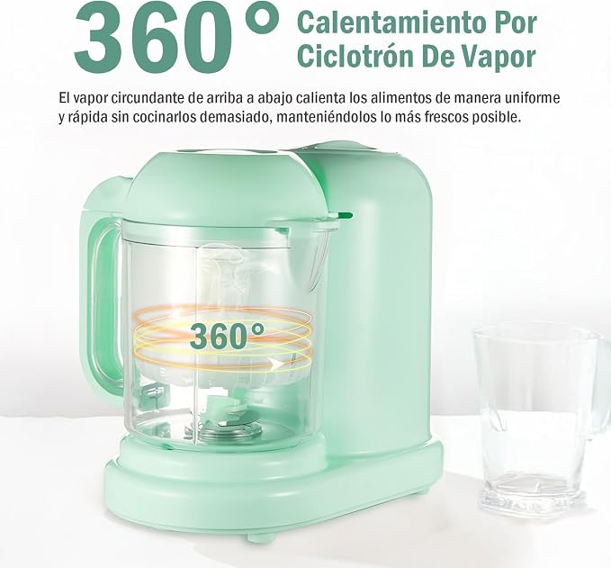Procesador de Alimentos Bebés 4 en 1