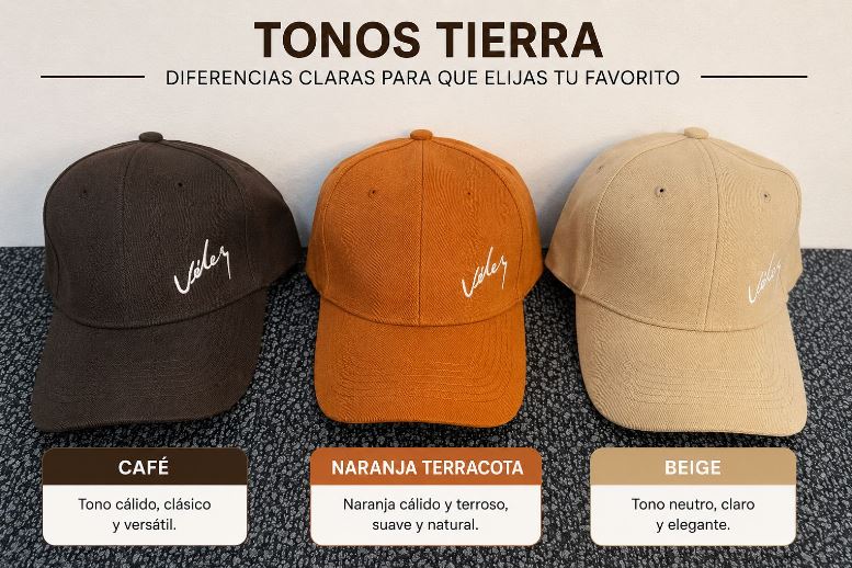 Promoción: 3x1 Gorras Bordado Velez Unisex