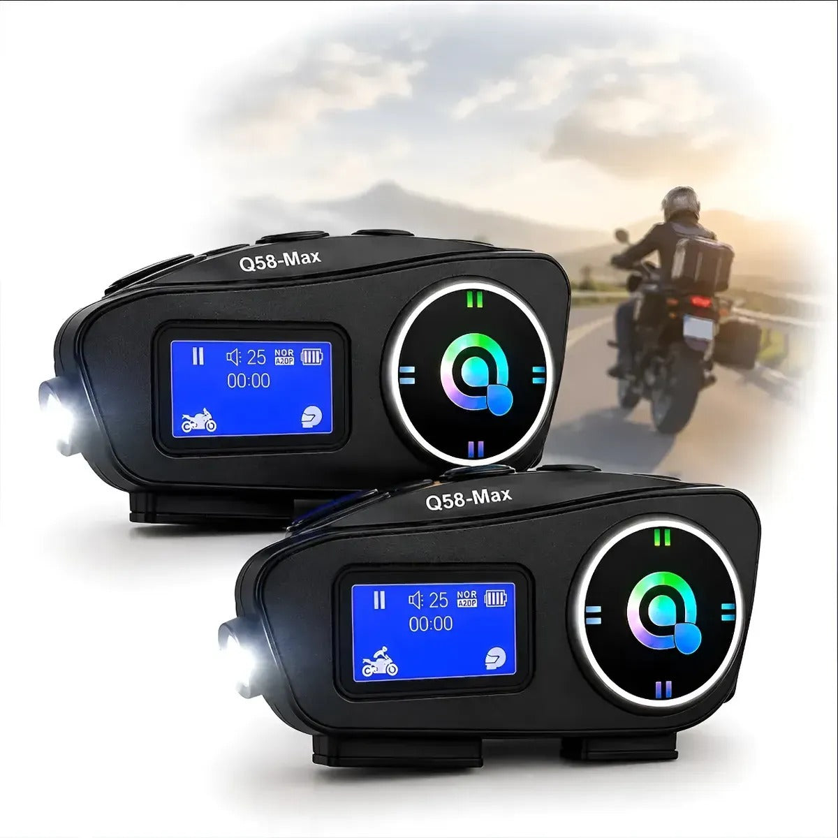 Combo: 2 Intercomunicadores MotoCom Q58
