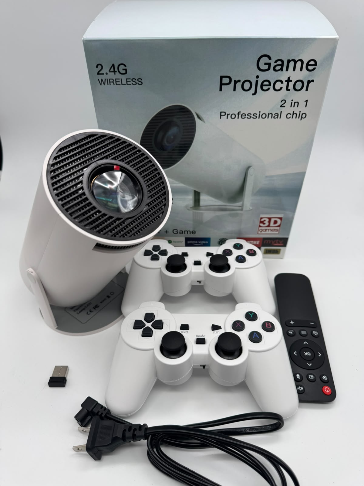 Combo: Cine Arcade 3D Proyector + Consola