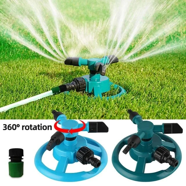 Aspersor de Riego Automático Giratorio